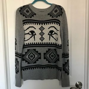 Women's Minkpink/Uo Intazia Eyes Pullover Sweater